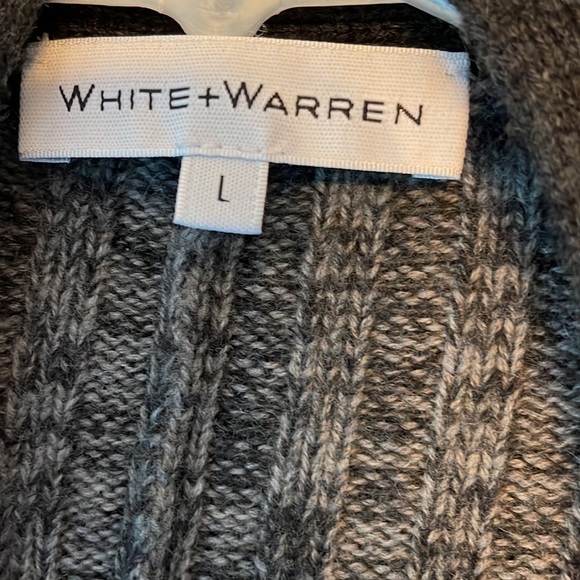White + Warren cardigan size large - Picture 4 of 9